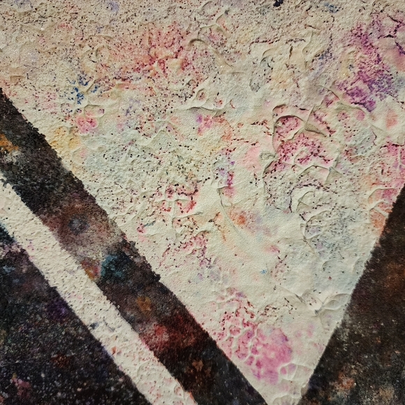 HANDCRAFTED Abstract Painting HANDMADE Wall Art Decor HANDPAINTED Artwork - Picture 15 of 17